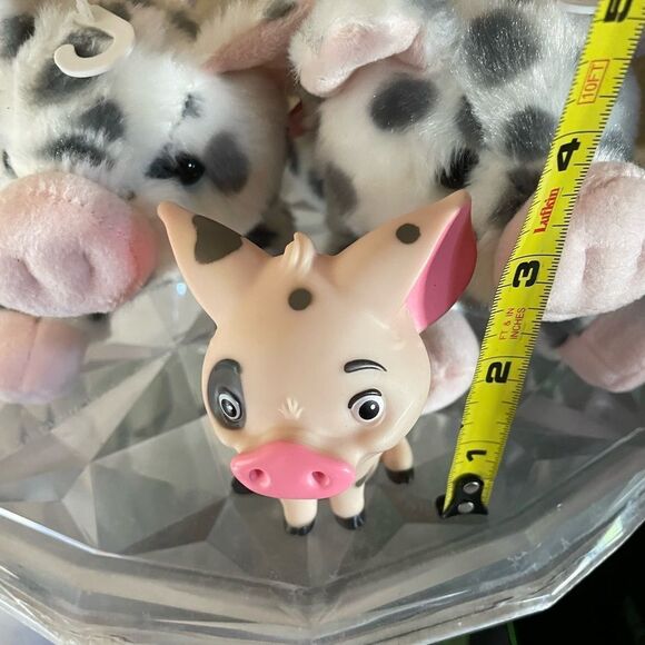2 Aurora Pig Plush Pigs and Pua hard Pig Figure - Picture 11 of 15